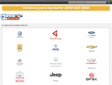 Tablet Screenshot of planesdeautos.com.ar